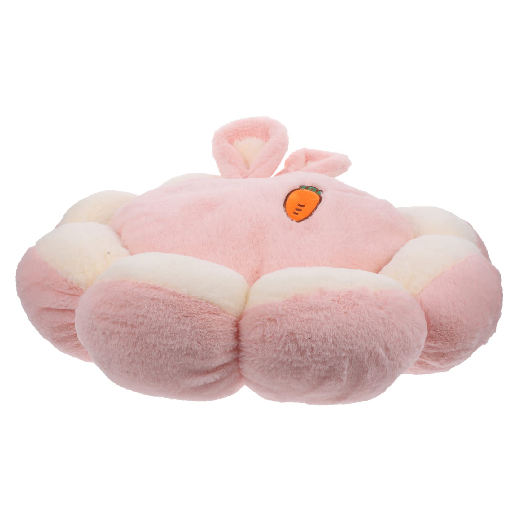 Coussin de sol fleur peluche pour chaise bureau et maison design
