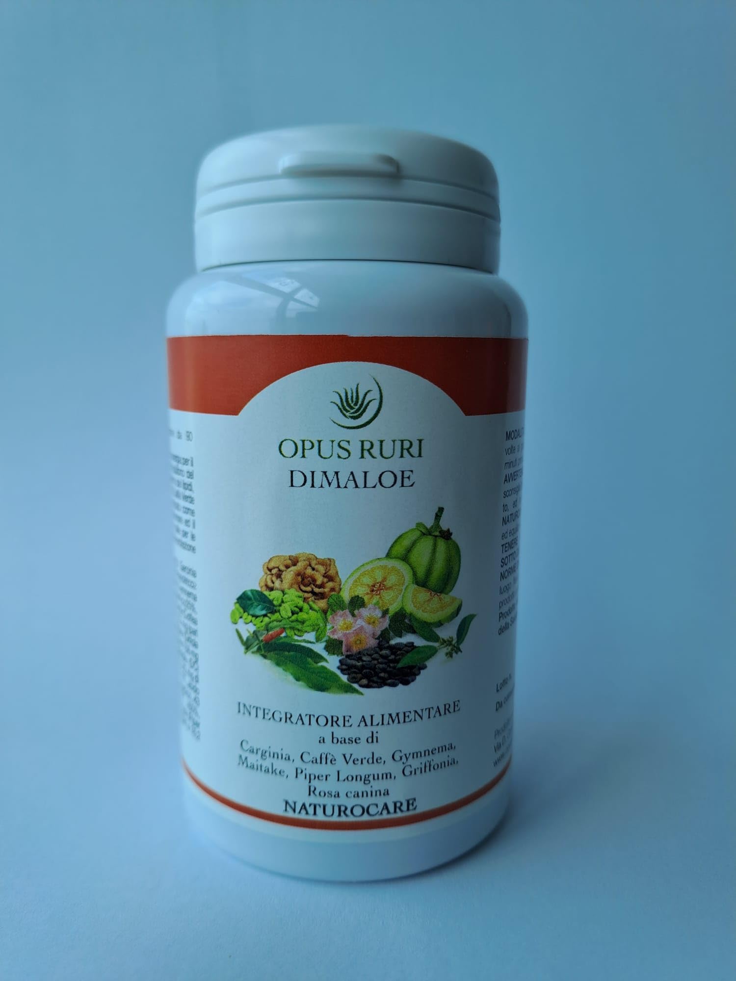 Dimaloe Naturocare - Integratore Alimentare 90 Capsule da 450 mg - Garcinia, Caffè Verde e Gymnema - Made in Italy