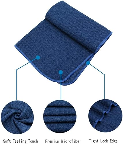 Miniatura 3 de Mia'sDream Toallas de cocina de microfibra, toallas de cocina con tejido de gofre, toallas de cocina de secado rápido, toallas de mano, toallas de