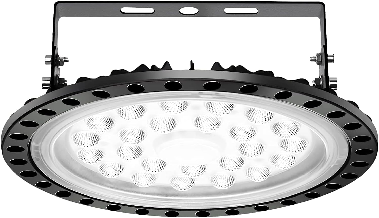 10 Packs 200W UFO LED High Bay Light, 20000LM Commercial Bay Lighting Daylight 6500K, IP65 Waterproof LED Commercial Bay Light, LED Warehouse Light Shop Light Garage Light