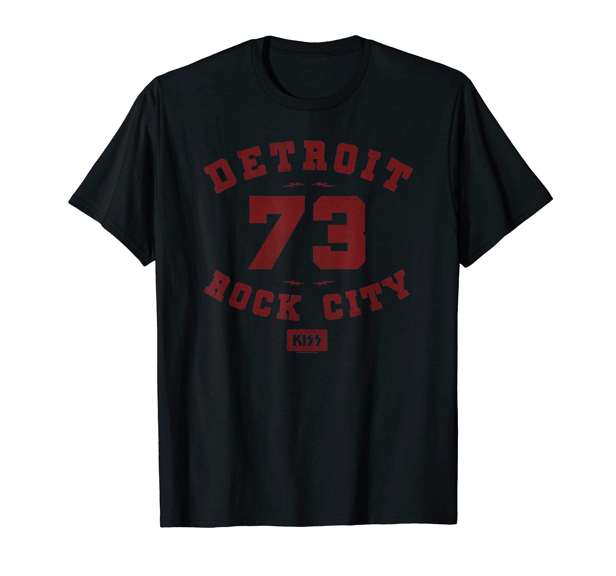 KISSDetroit Rock City 1973 T-ShirtOEKO-TEX STANDARD 100