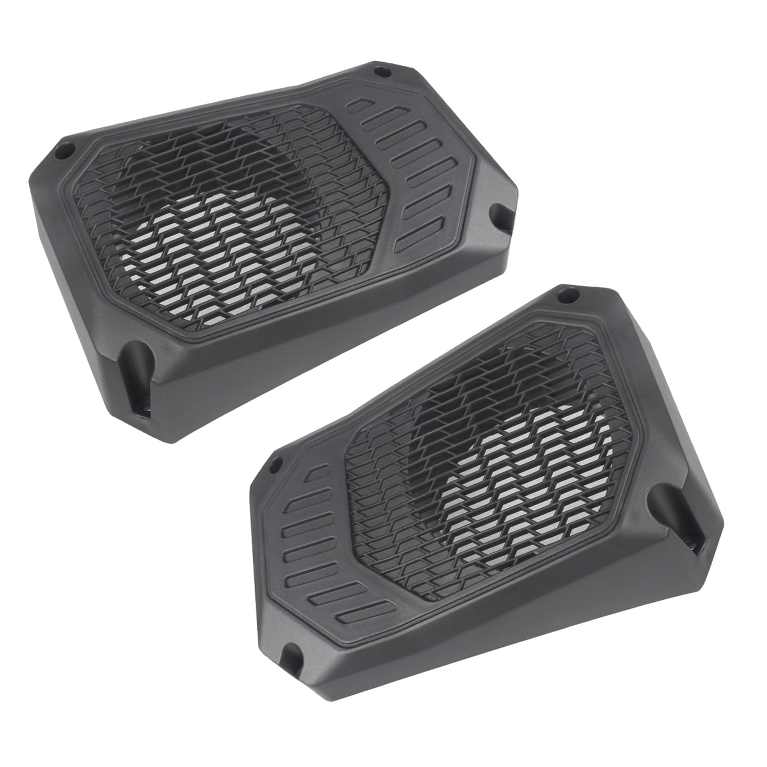 CPOWACE Pair Under Dash Speaker Pods Compatible with Polaris Ranger XP 1000/Crew XP 1000/1000/1000 XP 2018-2024 Accessories,for 5