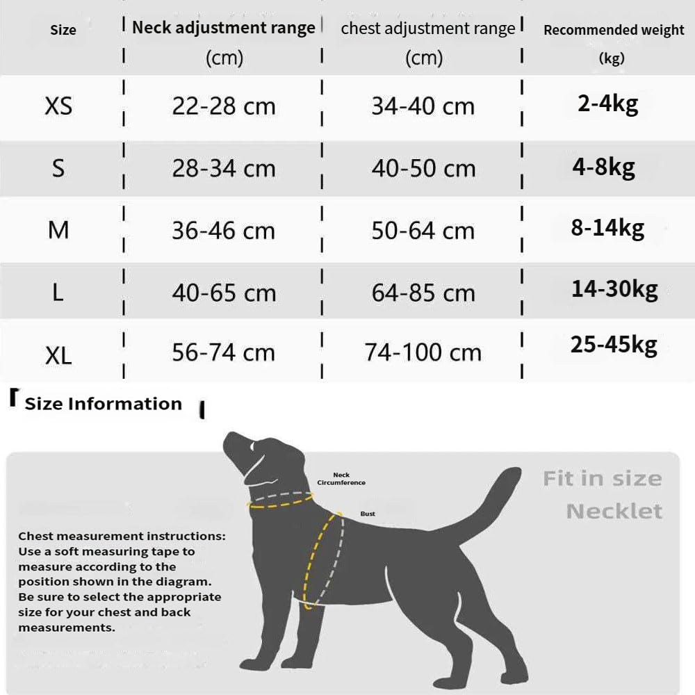 Dieses verstellbare Hundegeschirr im Westenstil wurde speziell für Whippet entwickelt und verfügt über einen D-Ring aus Metall sowie weiches, atmungsaktives Mesh-Gewebe. A L
