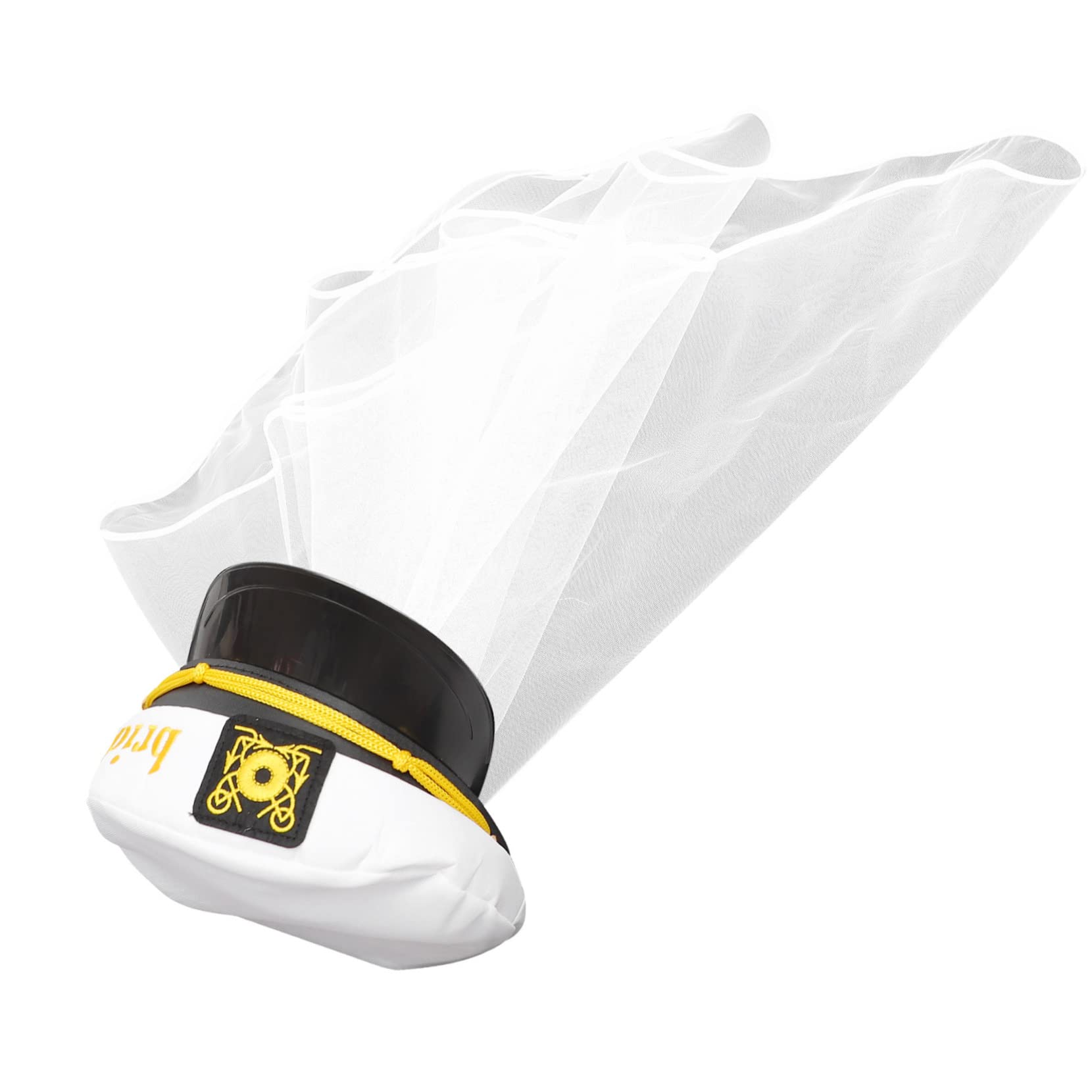 PRETYZOOM 3 Uds Sombrero De Nupcial Sombrero De Novia Velo Despedida De Soltera Fiesta s De De Con Velo Decoraciones Nupciales Yate