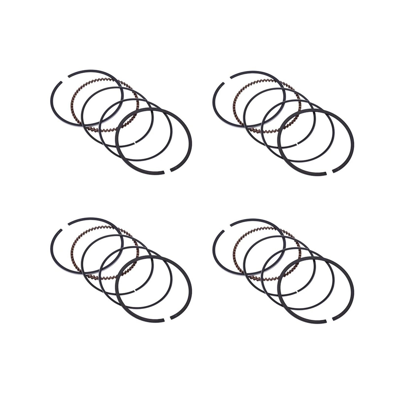 Pistones 13011-438-004 Anillos De Pistón Motor De Motocicleta De 64,5 Mm Para CB900 Para CB900F Para CB900C Para CBX900A 1980 1981 1982 Cilindro(4 piezas)