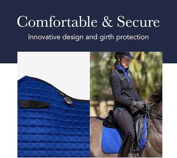 LeMieux Dressage Saddle Pad - Saddle Pads for Horses - Equestrian Riding Equipment and Accessories - 4