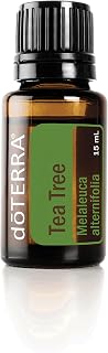 doTERRA Tea Tree Essential Oil 15mL - Pure Melaleuca for Skin Purification, Immune Support & Home Cleansing