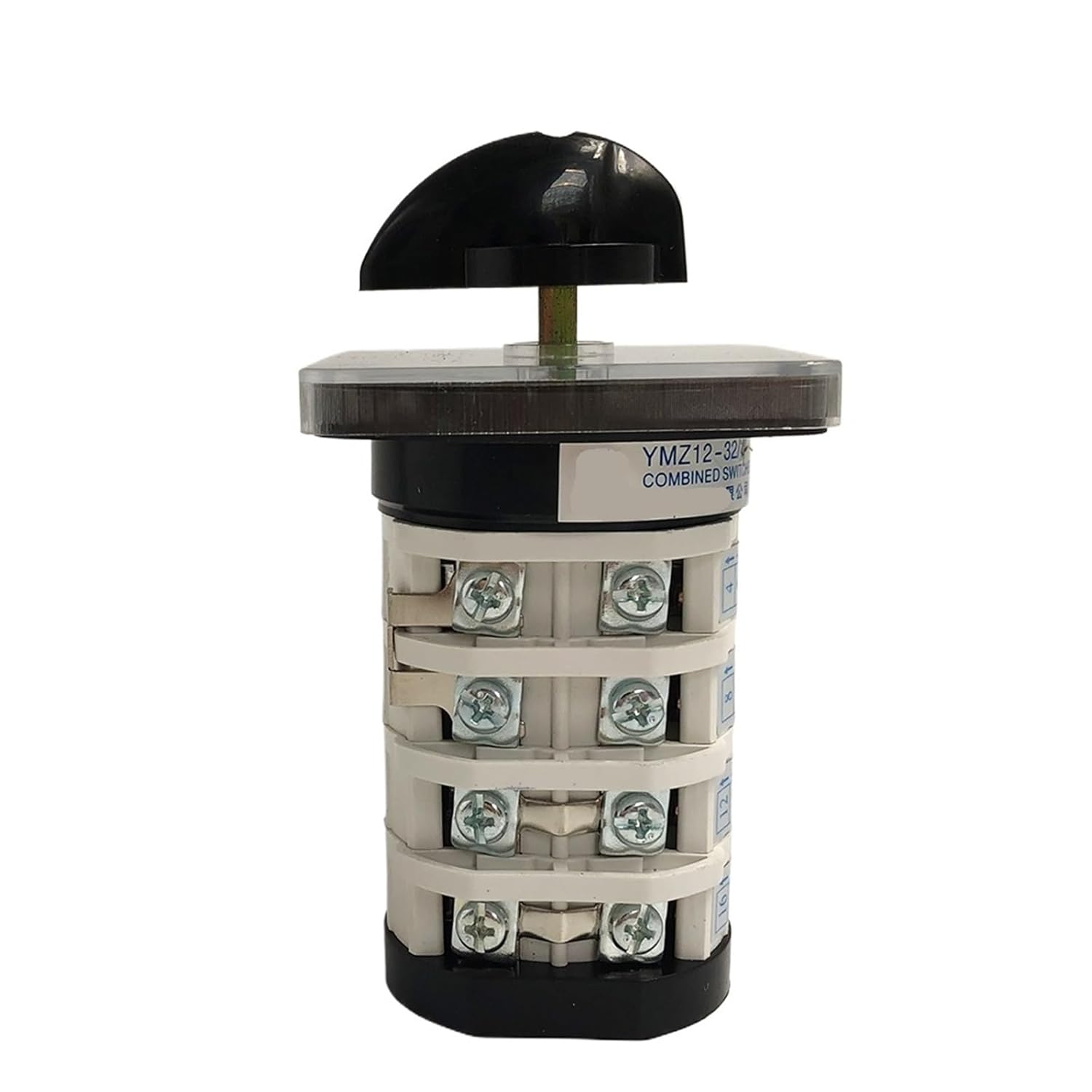 YMZ12-32/4 セレクター スターター スター/トライアングル 電気切替 ロータリー カムスイッチ 32A 4極 3 ポジショ