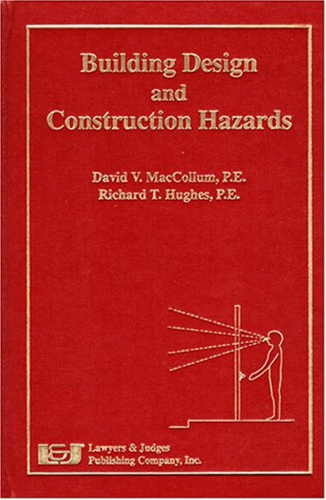 Building Design and Construction Hazards manuel de prévention des risques de chantier
