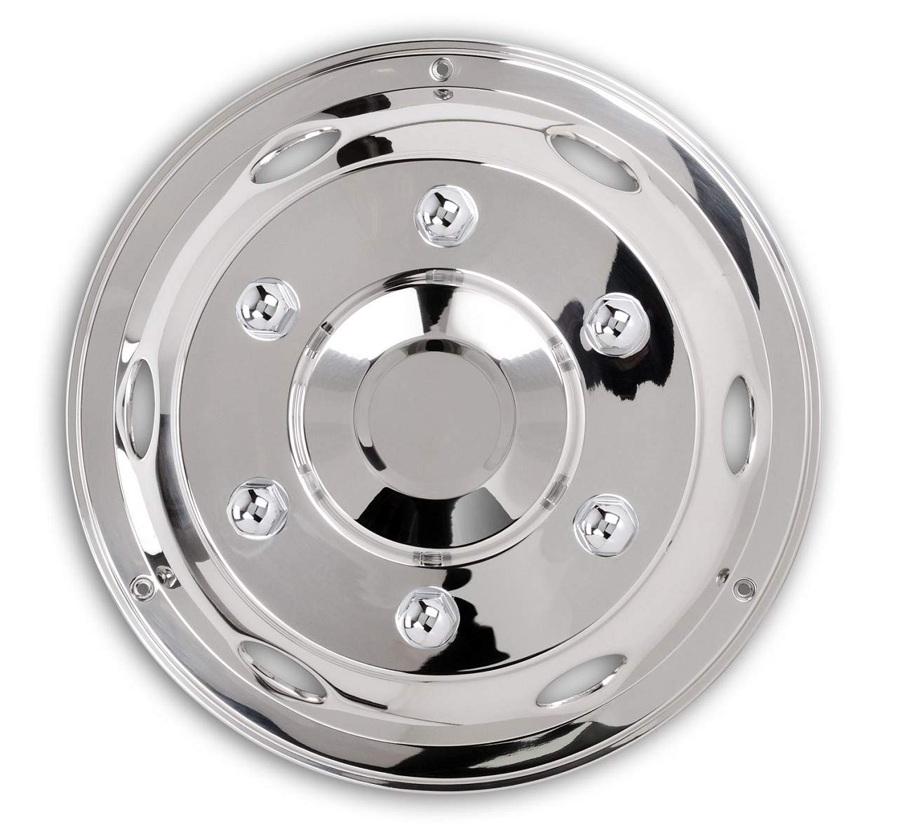 Safe Wheel Felgenauskleidung Aus Edelstahl Poliert 22,5 Zoll Für