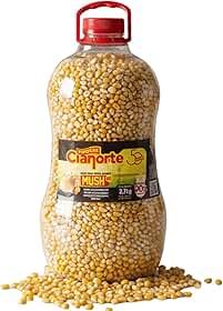 Milho para Pipoca Gourmet Mushroom 2,7 Kg Rende até 90% CiaNorte, Pipoca gourmet tipo cogumelo alto rendimento, pipoqueira elétrica mushroom Pipoca grande