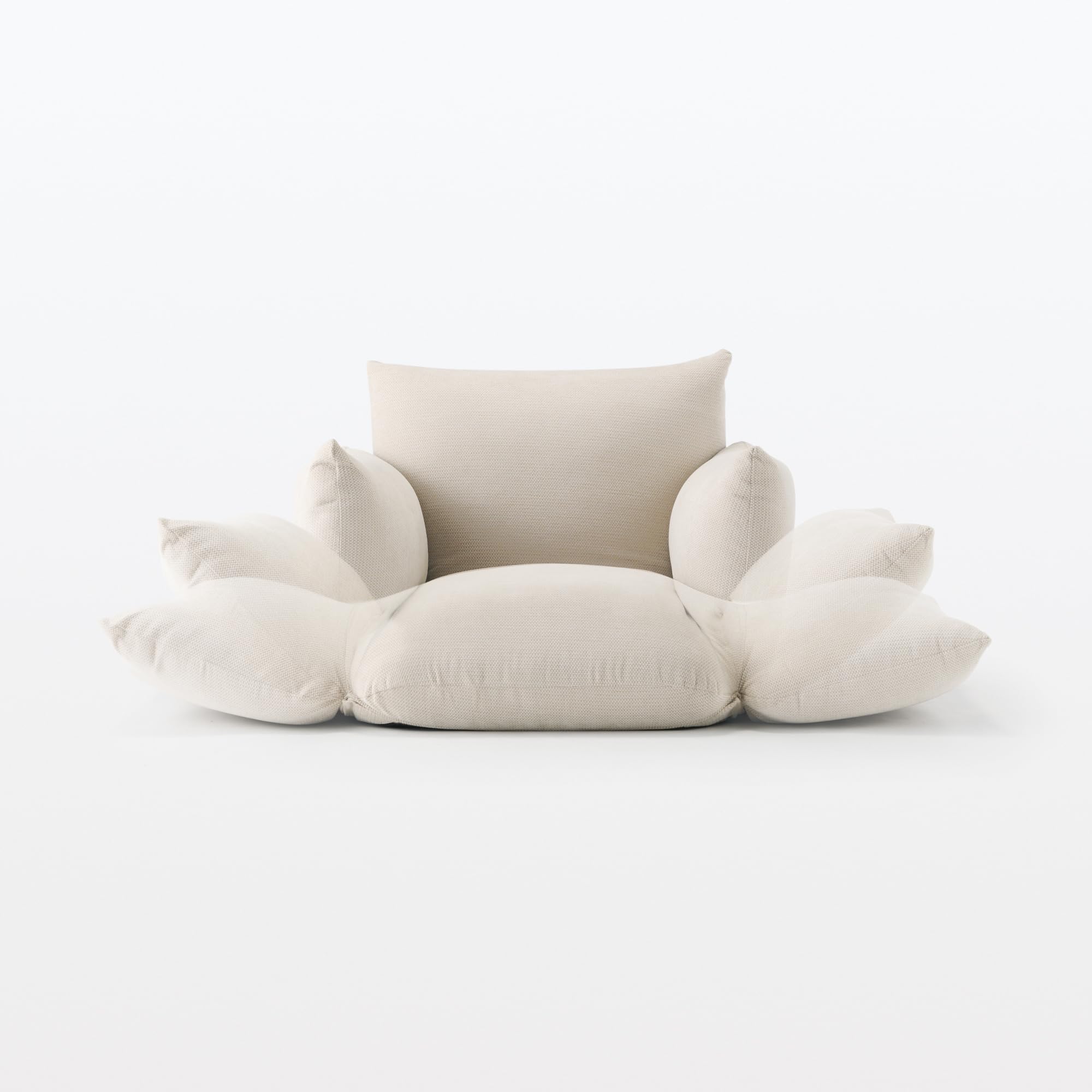 リクライニング式 ベージュ ソファ Amazon｜リクライニングフロアソファ ベージュ 幅88×奥行78×高さ