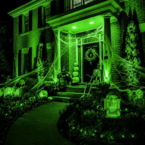 Image of L LOHAS LED Green Christmas Flood Light Bulbs, PAR30 Flood Light Outdoor