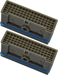 Filtro de grifo, aireador de grifo, filtro rectangular de plástico de 2 piezas, piezas de repuesto de aireador de fregadero para accesorio de fregadero de cocina y baño