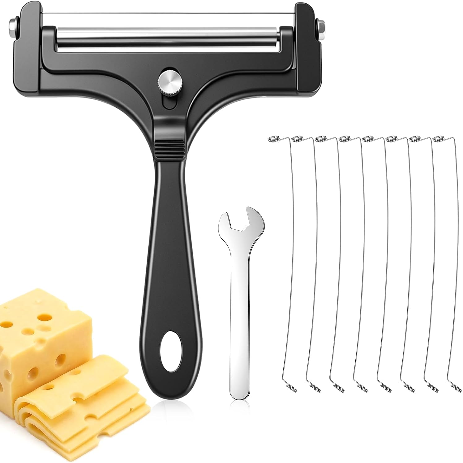 1 Pcs Cheese Slicer, Stainless Steel Cheese Slicer Wire for Butter Cutting