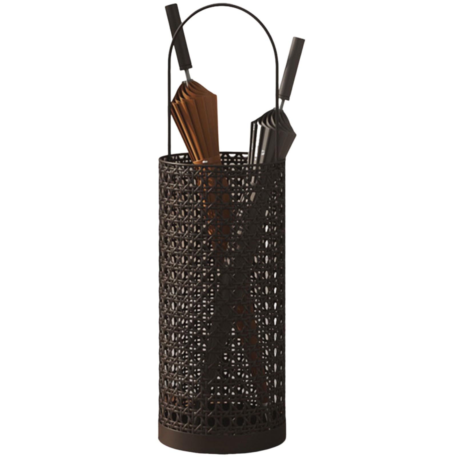 Porte-parapluie créatif avec bac d'égouttage anti-goutte pour couloir et bureau
