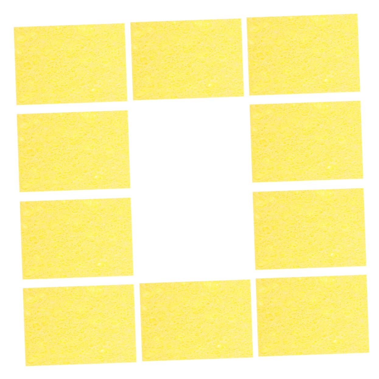 CIYODO 10-pack Soldering Iron Tip Cleaner Sponge Pad Square Sponge Cleaning Tile for Soldering Welding Tool Easy to Use and Maintain