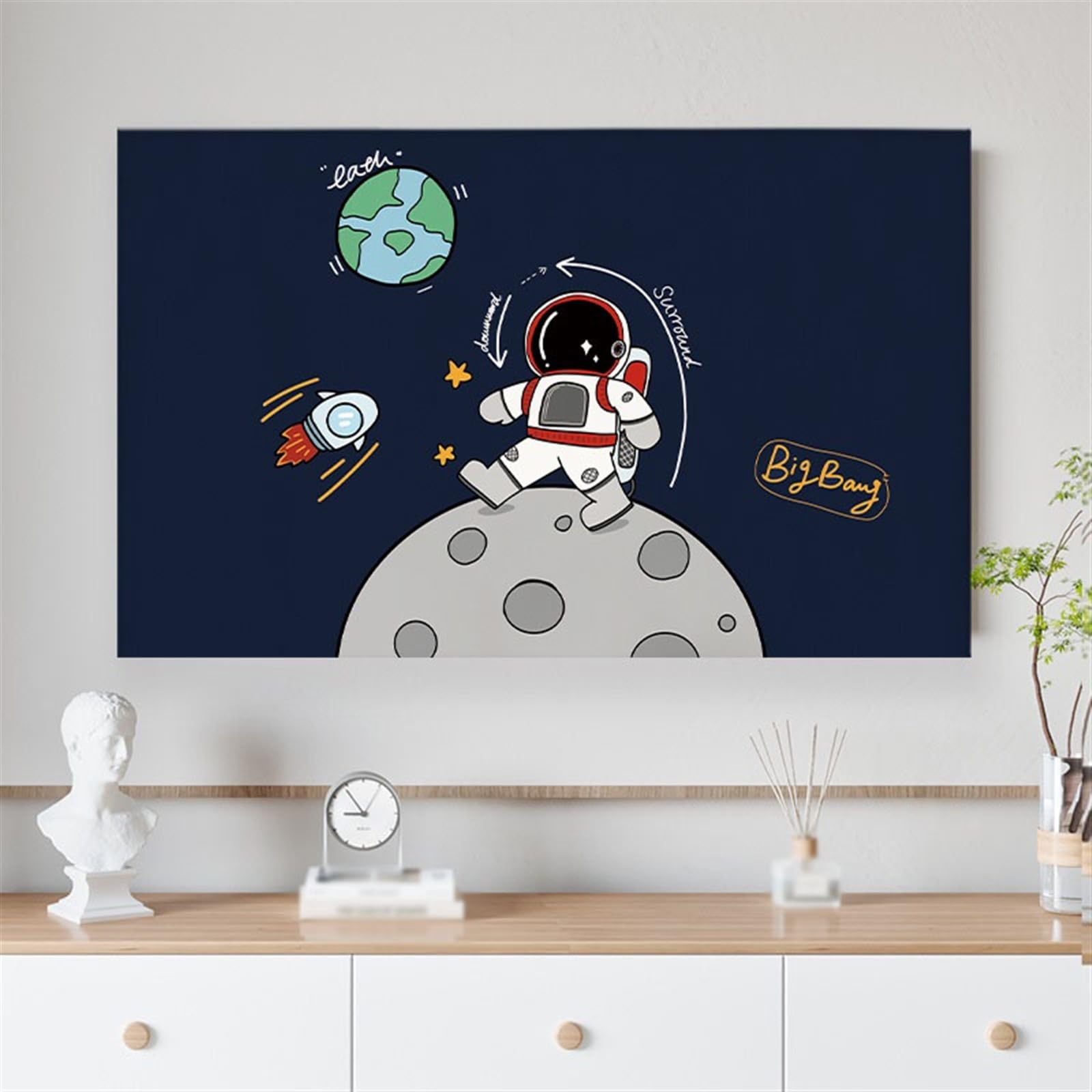 LVYUDS TV Abdeckung Elastisch 43-46 Zoll - Staubschutz Hülle Weiß Für Flachbildschirm