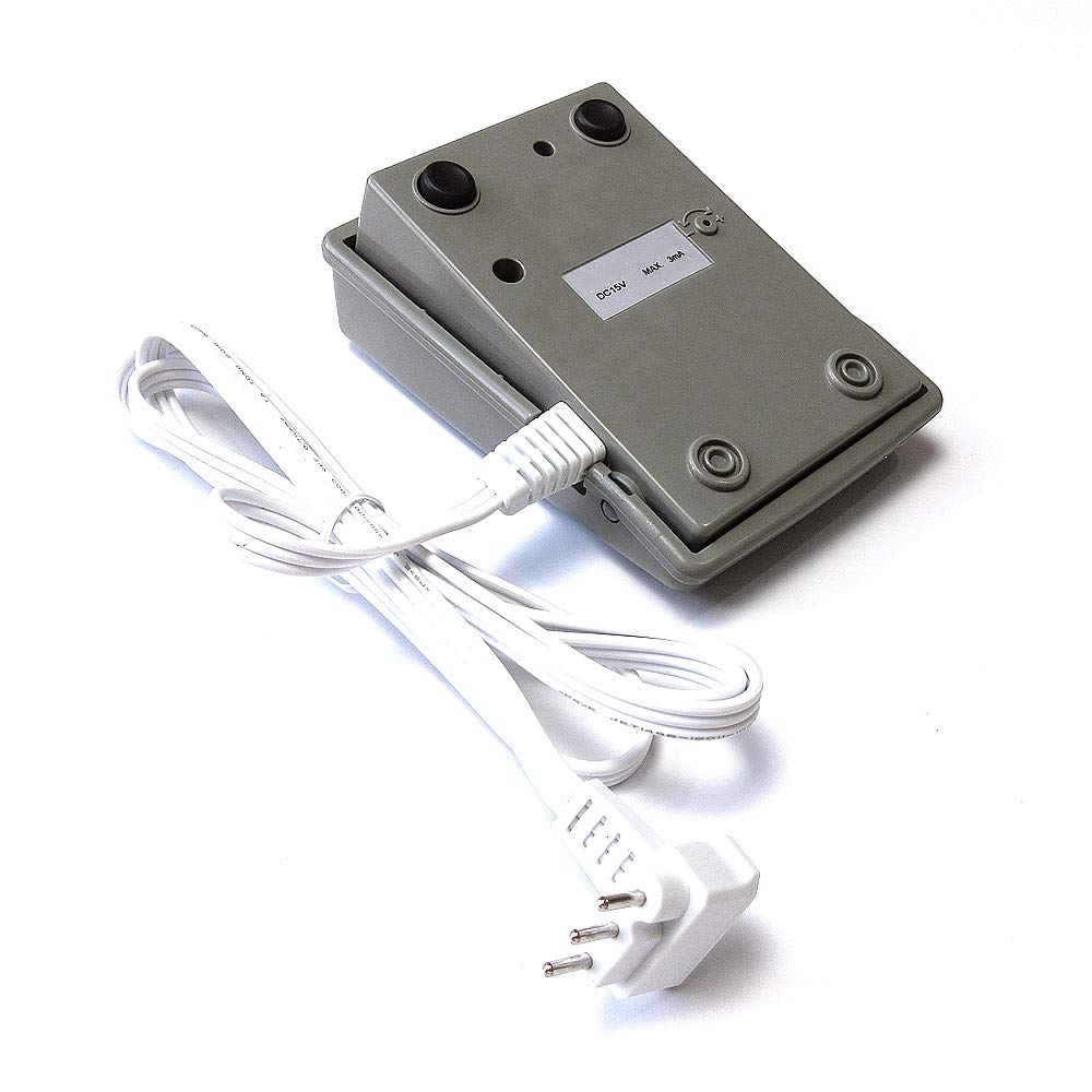 Pedal de 3 puntas para Husqvarna Viking Eden Rose 250M, 118 122 Esmeralda