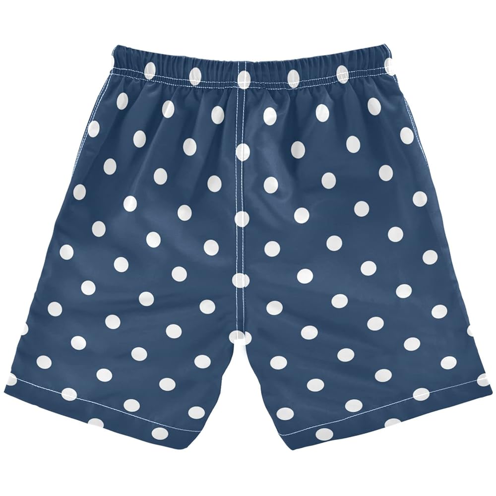 パンツ Supreme Polka Dot Water Short Navy S Michael Andrews Bespoke | Navy/White Polka Dots Swim Shorts