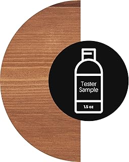 WOCA Denmark - Exterior Wood Oil - Water Based Penetrating Stain for Outdoor Wood Decks, Fences, Siding and Furniture - 1.5oz Sample - Merbau