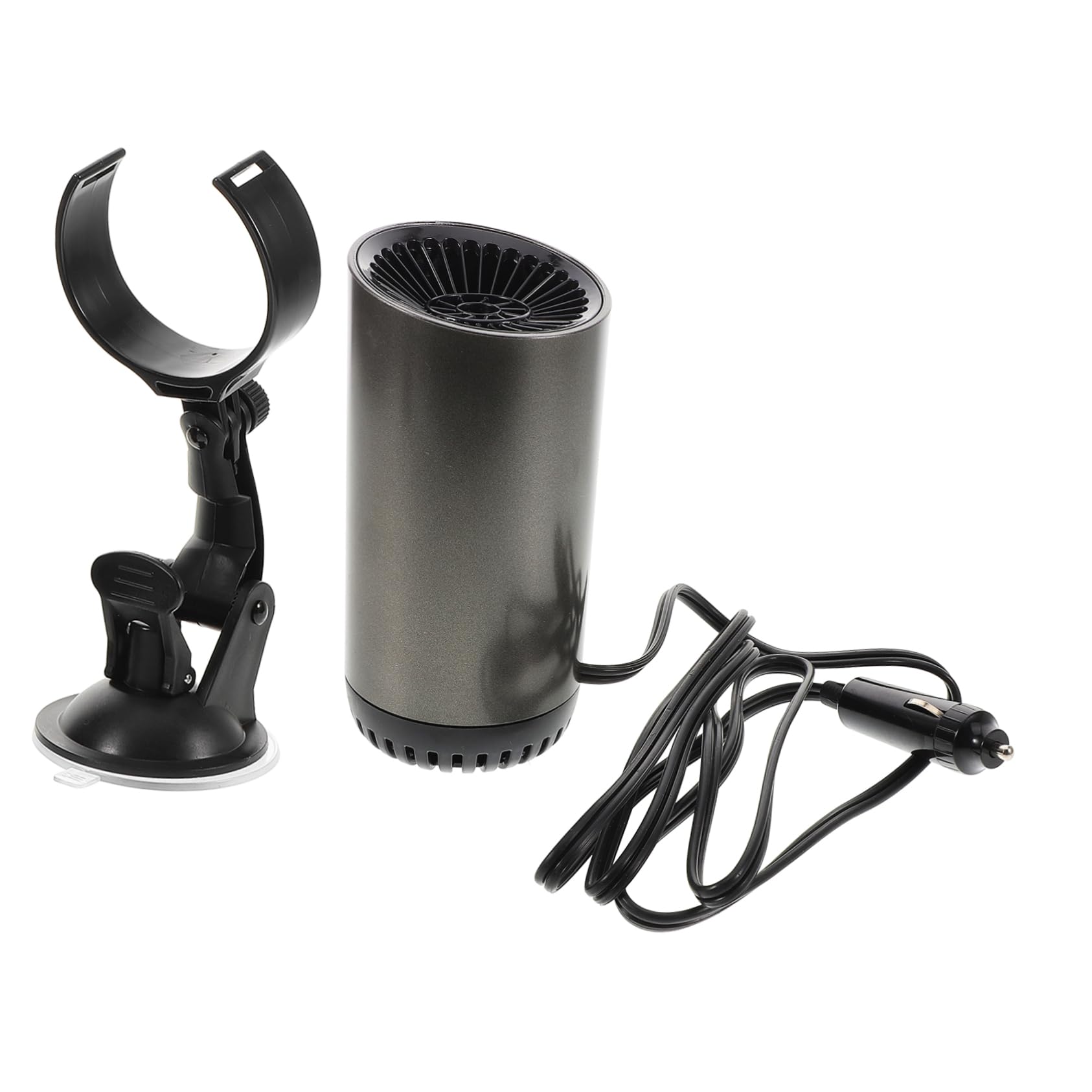 Ciieeo Dégivreur de Pare-brise Chauffage pour Véhicule Désembuage Rapide Accessoires Hiver Usage Portable