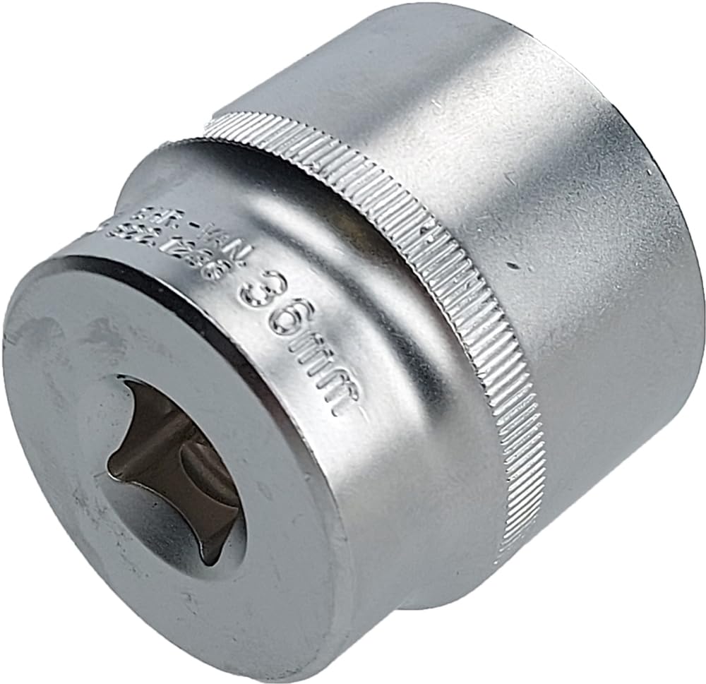 KS Tools Douille 6 Pans Ultimate 1/2" 36 Mm – Clé à Douille Pro Extra Longue, Chromée Vanadium, Haute Qualité