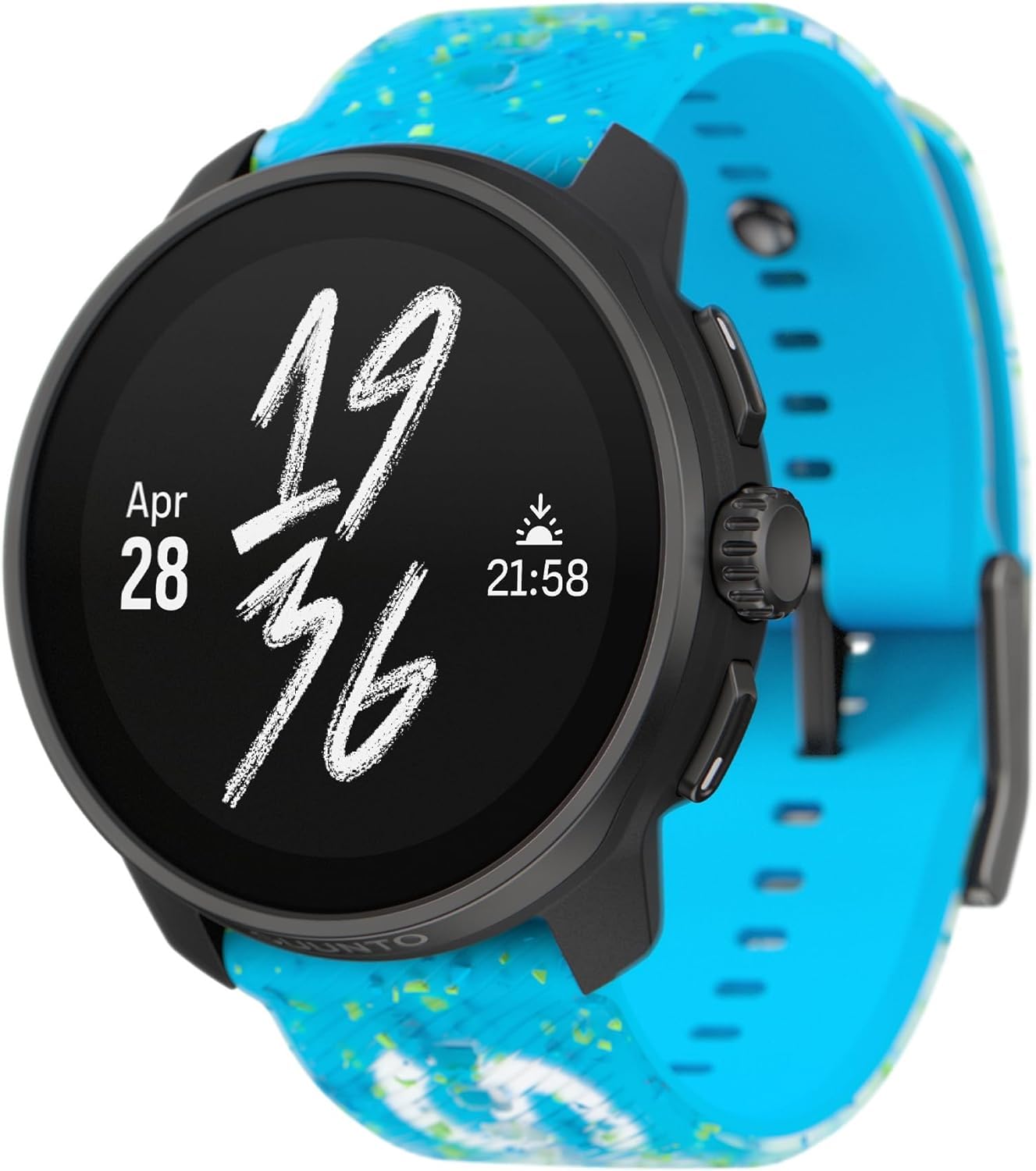 SUUNTO Race S Montre Sport Femme Homme, Tracker d'Activités GPS Running, Bi-​Band GNSS, Carte Hors Ligne, Écran Tactile AMOLED, Smartwatch Cardiofréquencemètre Podomètre Altimètre, 13 Jours d'Autonomie