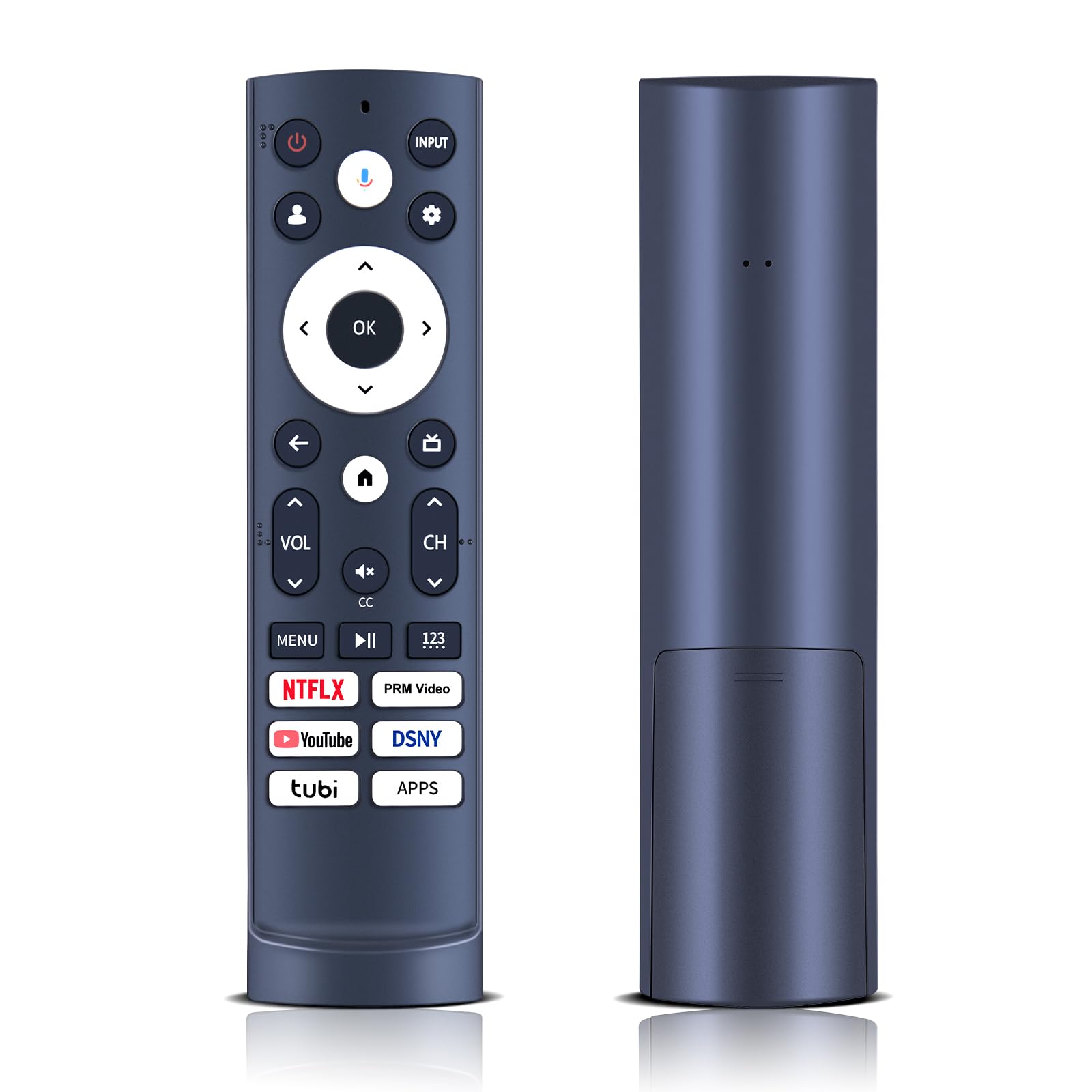 HZIME New ERF3V90H Voice Replacement Remote Control Compatible for Hisense 4K UHD ULED Smart TV 55U7K 65U7K 75U7K 85U7K 55U8K 65U8K 75U8K 85U8K 100U8K