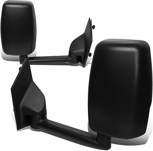 DNA Motoring MR-OEM-008 Par de espejos retrovisores laterales plegables manuales compatibles con 03-18 ExpressSavana 1500 2500 3500 DNA Motoring MR-OEM-008 Par de espejos retrovisores laterales plegables manuales compatibles con 03-18 ExpressSavana 1500 2500 3500