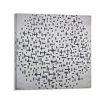 Amazon.co.jp: Piet Mondrianピート・モンドリアン名画の数々