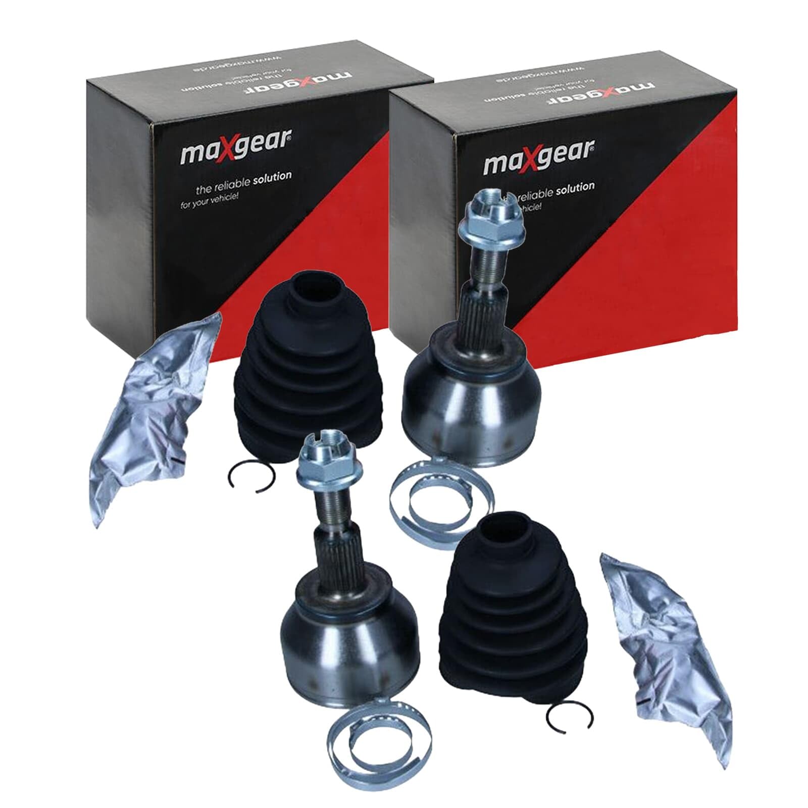 2X Maxgear Antriebswellengelenk Satz Radseitig vorne