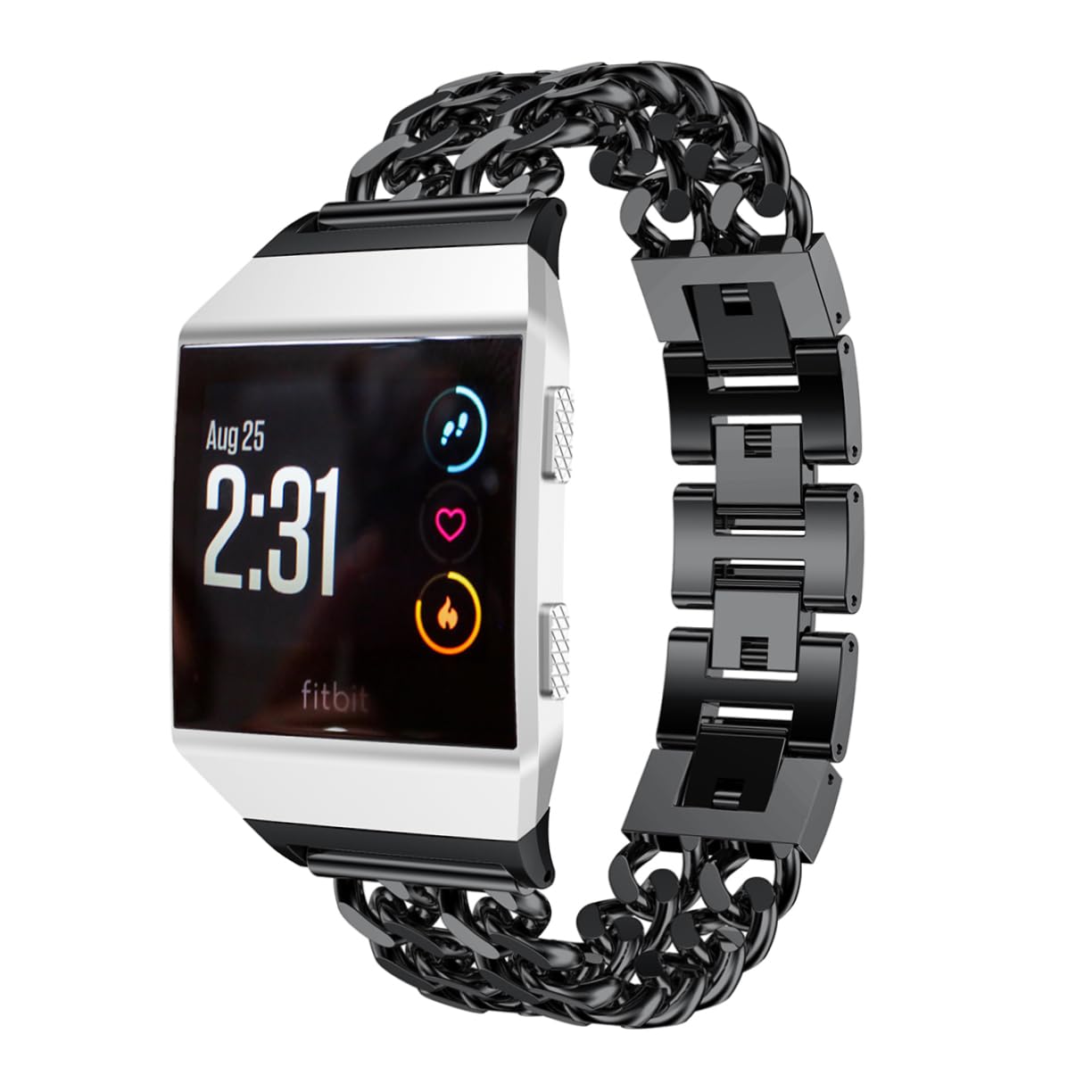 Housoutil Lot De 3 Bracelets De Rechange Pour Montre Connectée Double Rangée De Chaînes Compatibles Avec Les Bracelets Réglables Pour Femmes