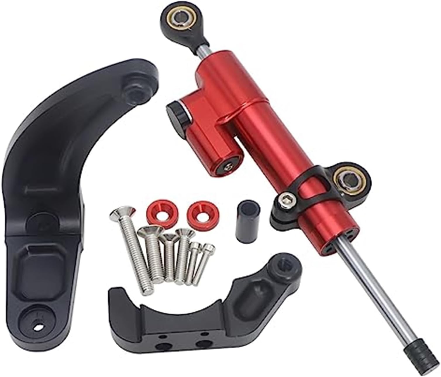 For Dualtron, for Thunder, 3 DT3, Electric scooter Adjustable Steering Stabilize Damper Bracket Mount Support Kit Accessories Scooter Steering Damping