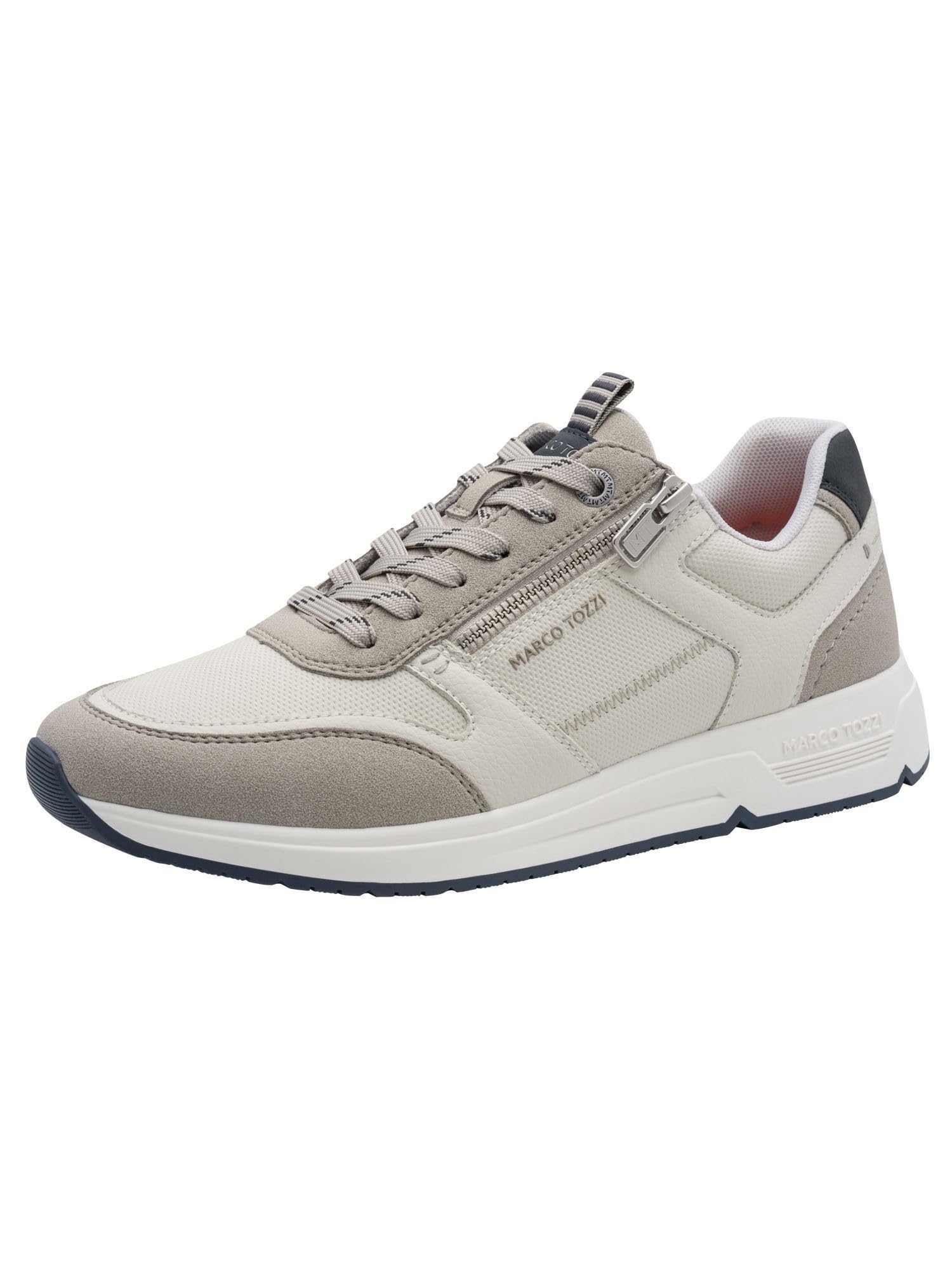 MARCO TOZZI Men's Sneaker 2-13613-44, Grey Comb, 6.5 UK