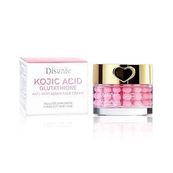 Brightening Duo Capsule Creams - Kojic Acid and Glutathione Dual Potent Ingredients Cream Formula, Suitable for All Skin Types | Kojic Acid and Glutathione Dual Potent Ingredients Serum-Cream Formula, Suitable for All Skin Types