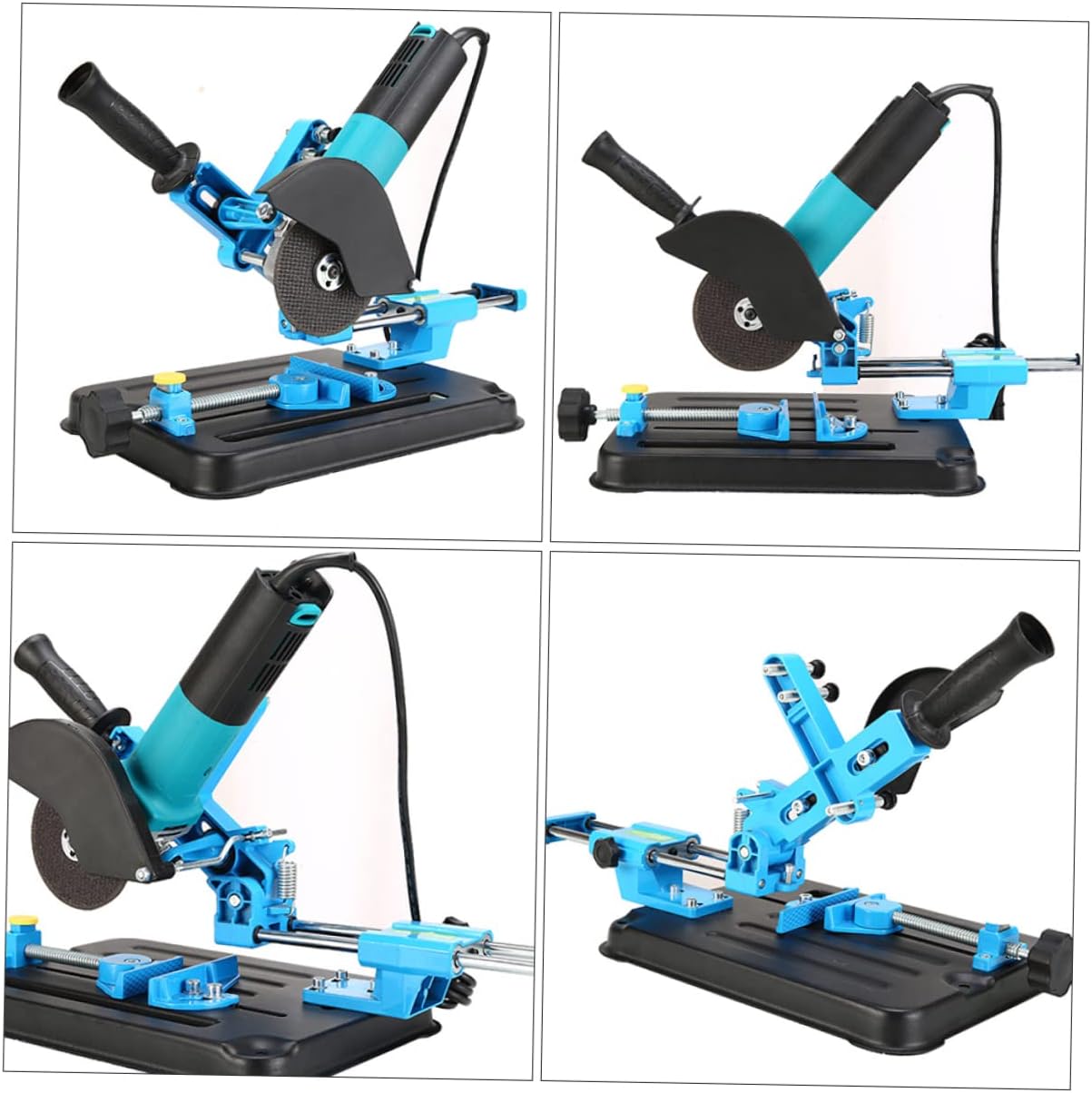 Balacoo Angle Grinding Machine Bracket Non Slip Fixed Stand for Polishing Machines Stable Base for Enhanced Performance Durable Craftsmanship Convenient Use for Power Tools