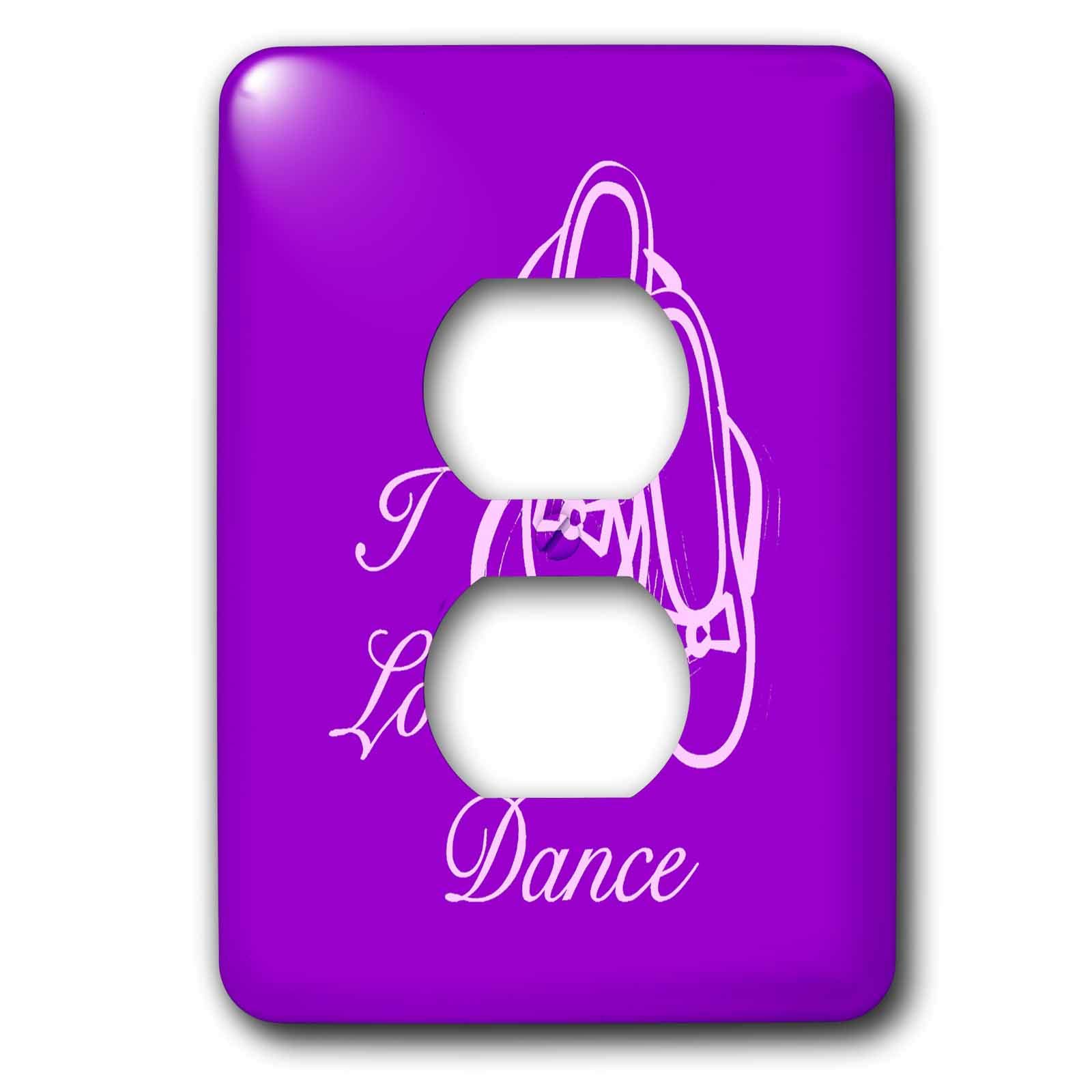 Cubierta de salida I Love Dance para ocultar imperfecciones en la pared