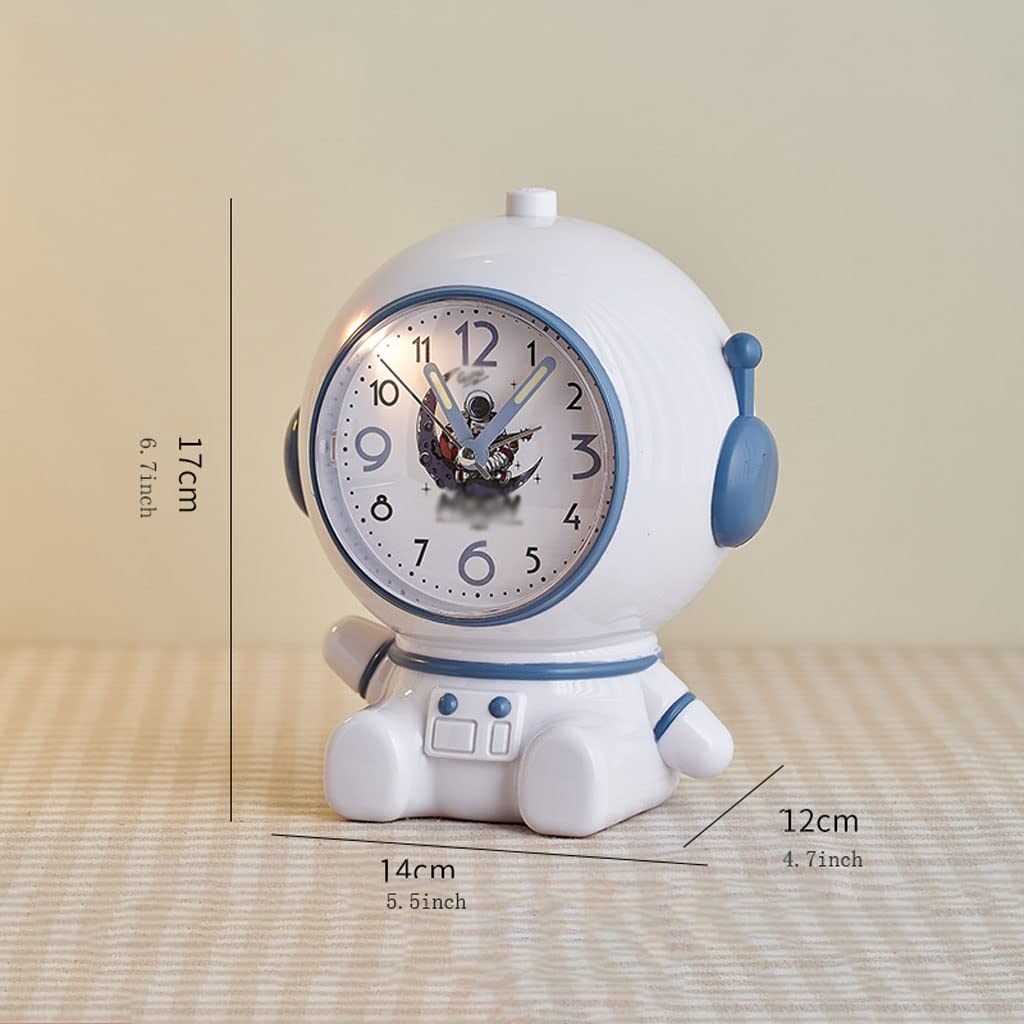 Amazon.co.jp: 宇宙飛行士の形の目覚まし時計、男の子と女の子のための