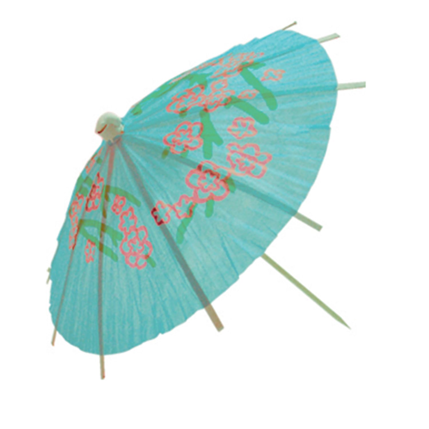 Mini sombrilla decorativa (20 unidades, 10 cm)