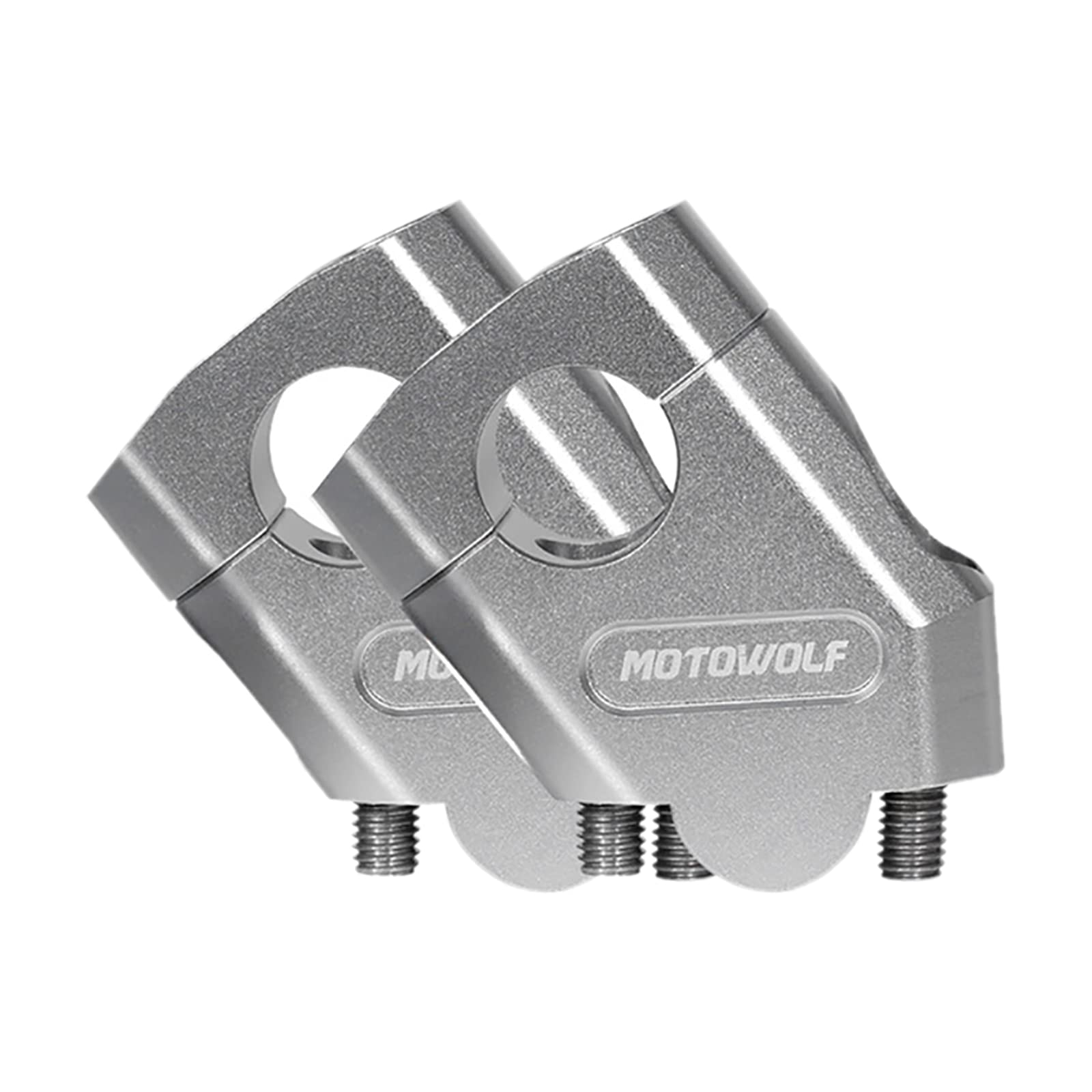 Universal Motorcycle Aluminum Handle Bar Riser Bar Mount Bracket Silver 22mm| eBayMotors |Parts & Accessories|Motorcycle Parts|Handlebars, Grips & Levers|Other Handlebars & Levers-image-21