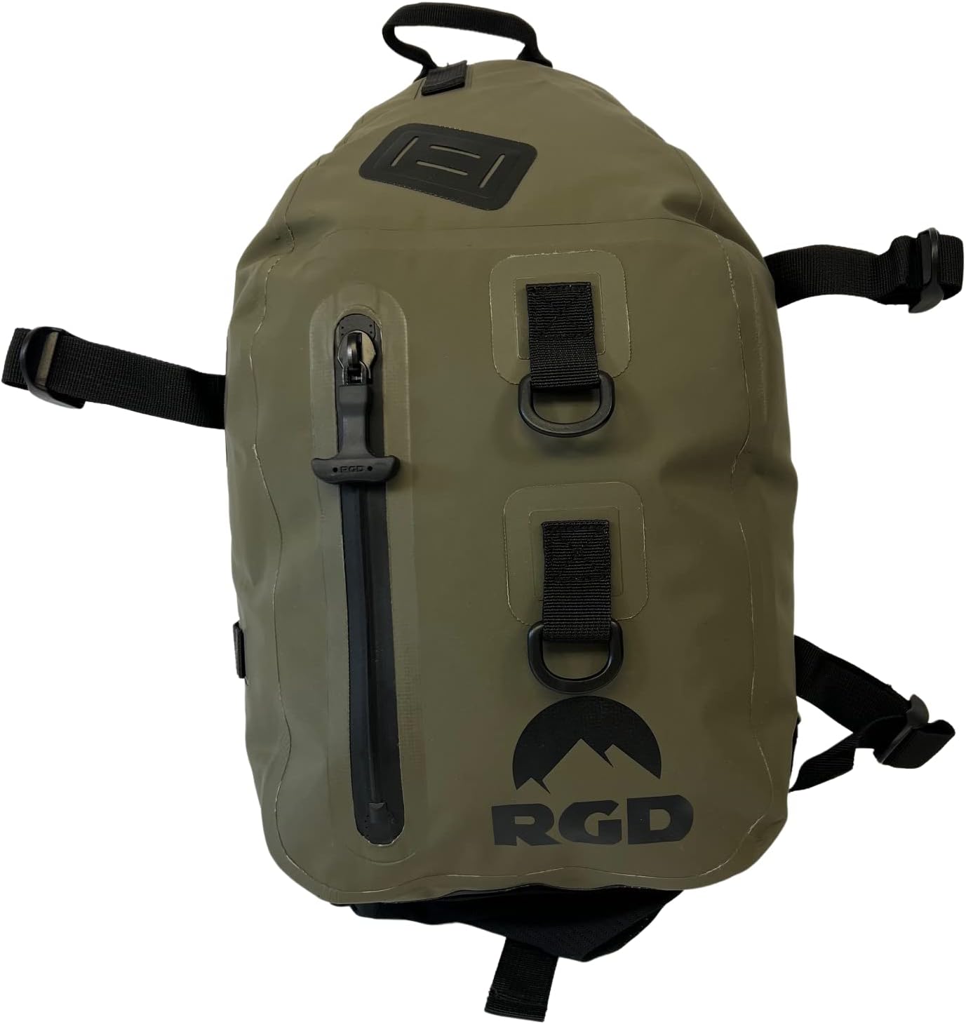 Sling Pack Fully Waterproof Dry Bag - Airtight, Scentproof, Submersible for Fly Fishing, Hiking, Hunting, Camping, Kayaking, Paddle Boarding & Daily Use, Green