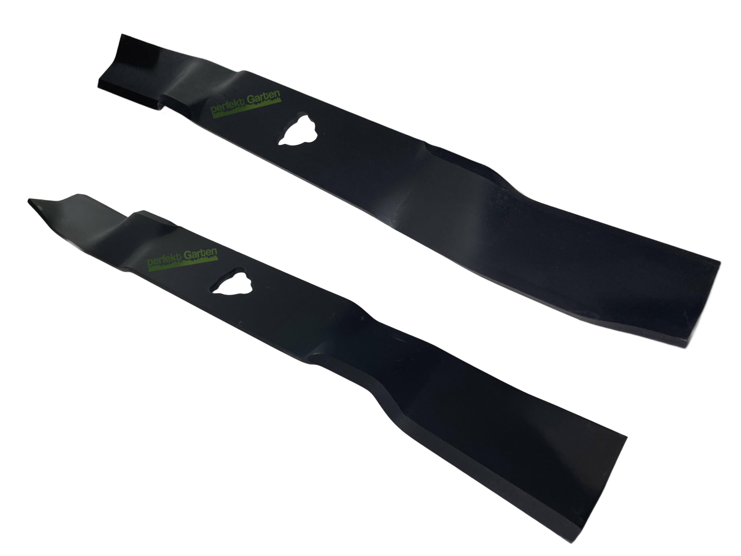 perfektGarten 2 cuchillas para cortacésped de 54 cm compatibles con Stiga RM 155 H Titan / 1134 6966 02 1134 6966 01 1134 9132 01
