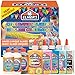 Elmer's kit para hacer slime de fiesta, incluido surtido de soluciones activadoras de líquido mágico de slime y surtido de pegamentos líquidos, 8 unidades