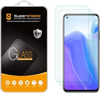 Supershieldz 2 Pack Designed for Xiaomi Mi 10T and Xiaomi Mi 10T Pro Tempered Glass Screen Protector, Anti Scratch, Bubble Free