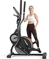 YOSUDA 3-in-1 Elliptical Machine: Home Cardio Climber & Stair Stepper with 45° Incline, 16 Resistance Levels, Quiet Magnetic Drive