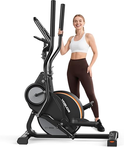 YOSUDA Elliptical Exercise Machine, 3-in-1 (Elliptical + Cardio Climber + Stair Stepper) Elliptical Machine for Home with 45°Incline, 15.5 in
