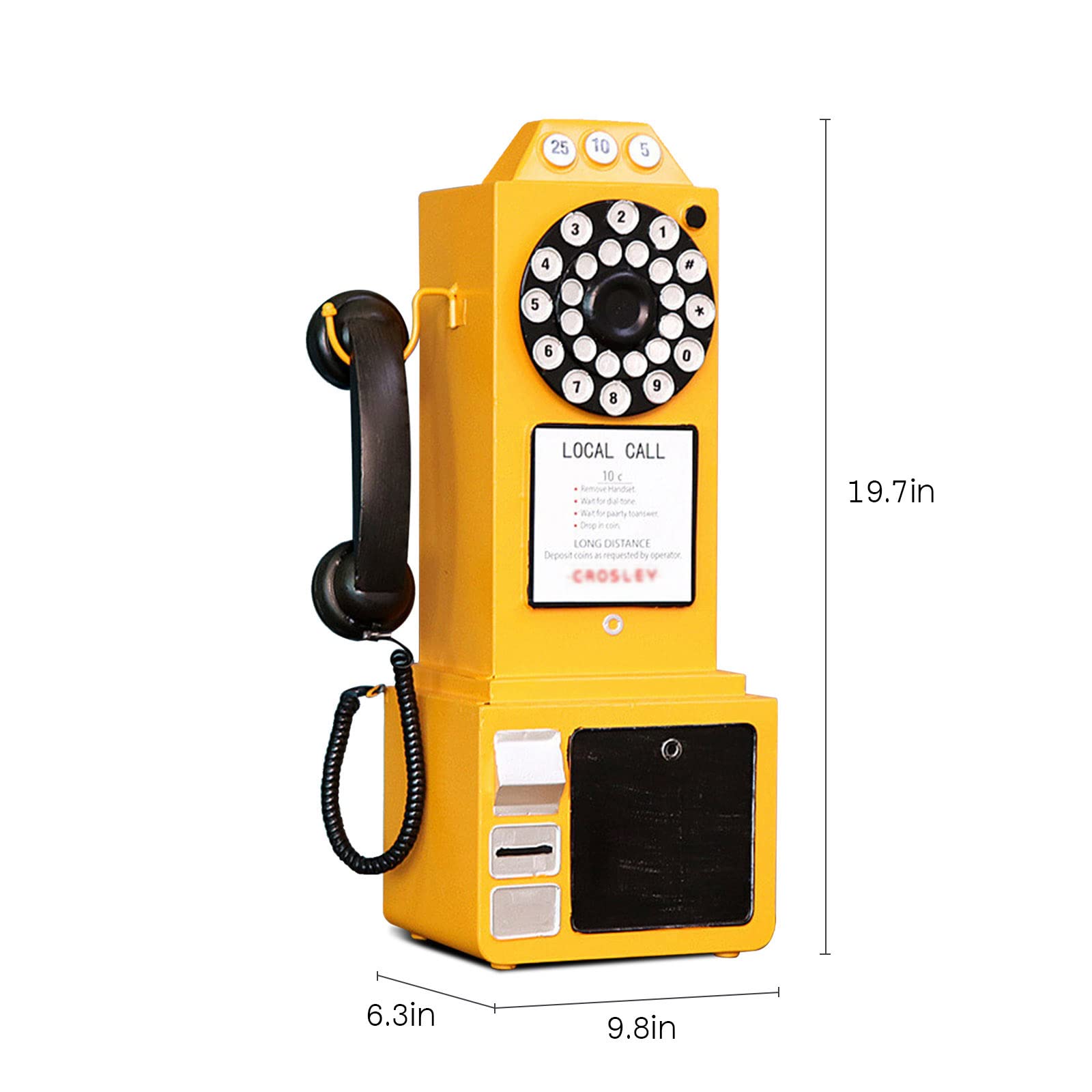Amazon.com: Antique Telephone - Rotary Dial Landline Phone Model