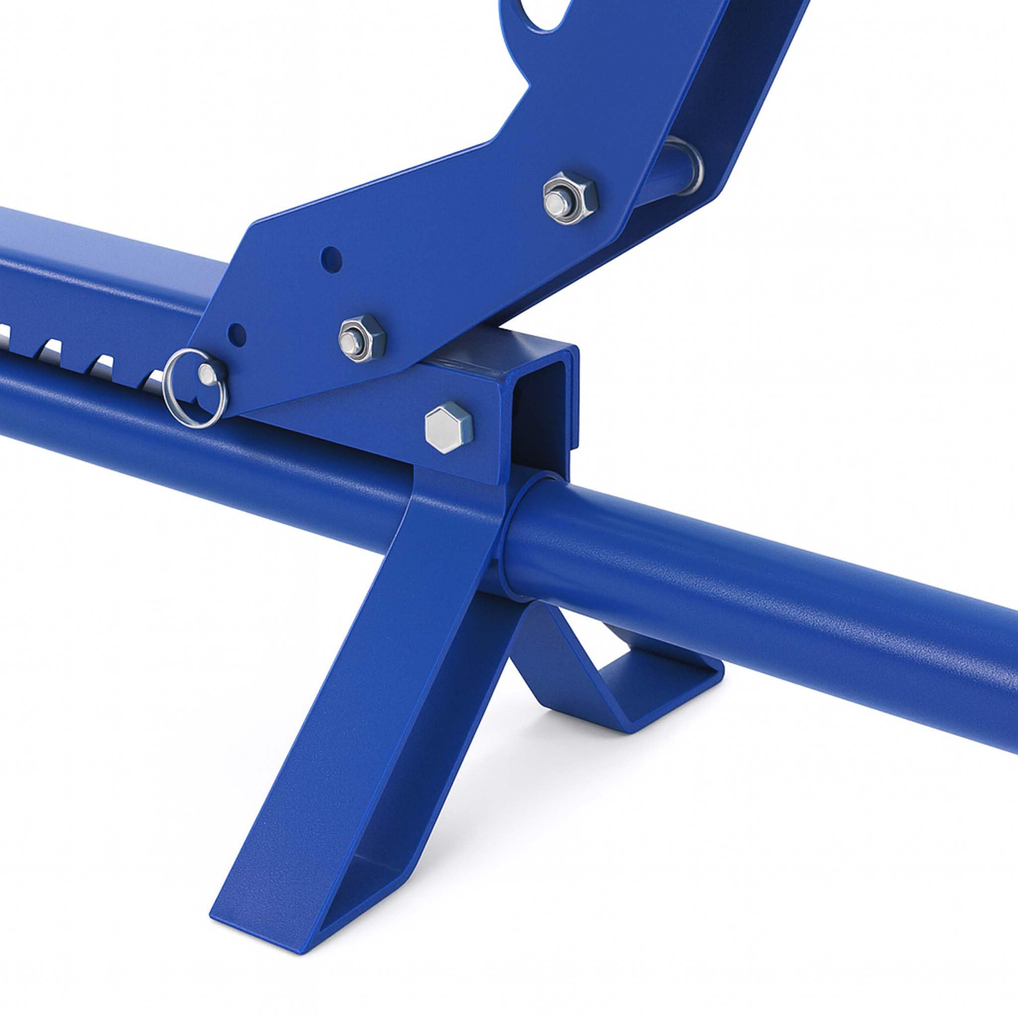 Wiltec Leva giratronchi e alzatronchi 5in1, per sollevamento tronchi Ø50cm, in acciaio