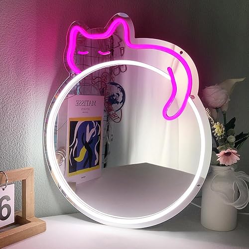 Miniatura 7 de Letreros de neón LED de planeta para decoración de pared, luz LED de 12 x 8 pulgadas, alimentada por USB, decoración estética para dormitorio, sala